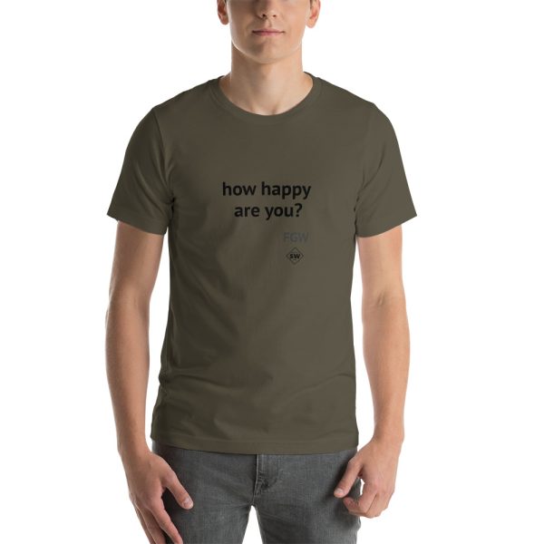 How Happy Are You? Short-Sleeve Unisex T-Shirt - Image 14