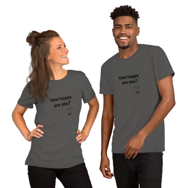 How Happy Are You? Short-Sleeve Unisex T-Shirt - Image 13