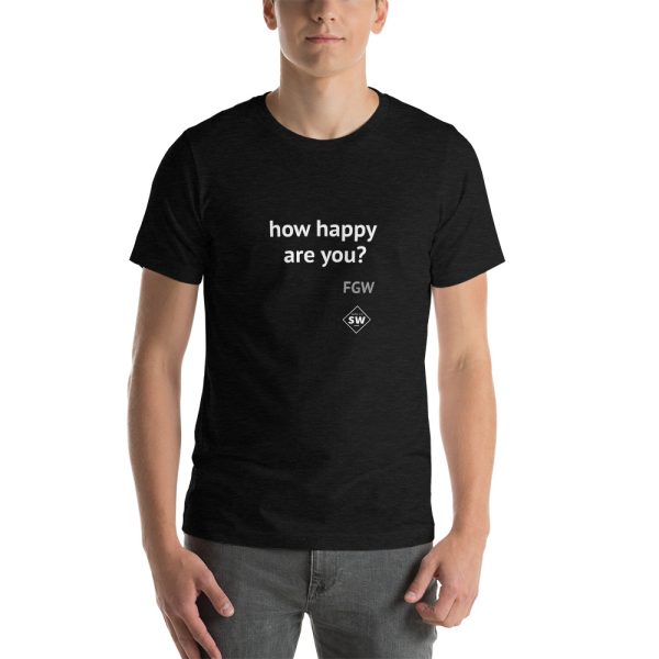 How Happy Are You? Short-Sleeve Unisex T-Shirt - Image 4