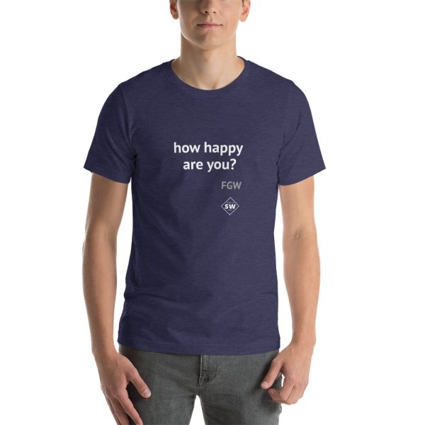 How Happy Are You? Short-Sleeve Unisex T-Shirt - Image 5