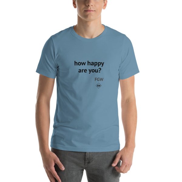 How Happy Are You? Short-Sleeve Unisex T-Shirt - Image 10