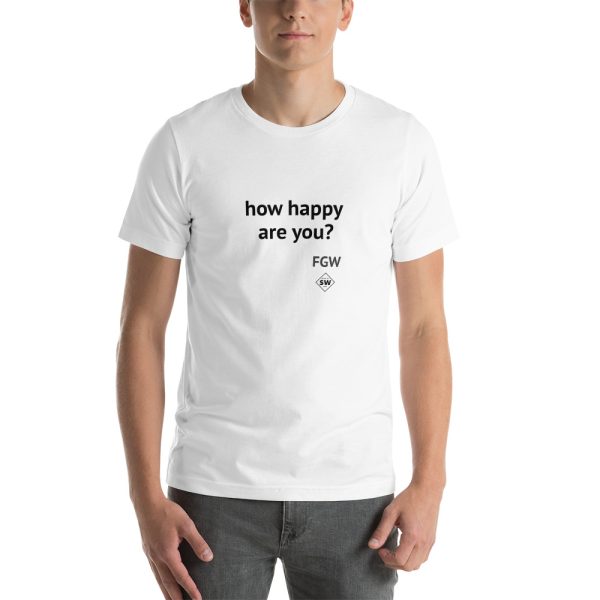 How Happy Are You? Short-Sleeve Unisex T-Shirt - Image 7